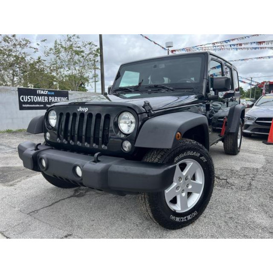 2017 JEEP WRANGLER UNLIMITED  V6, 3.6 LITER